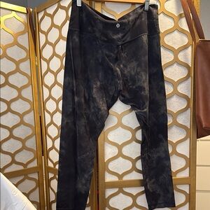 Lululemon tie dye leggings sz14💕